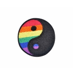 Rainbow Yin Yang Patch
